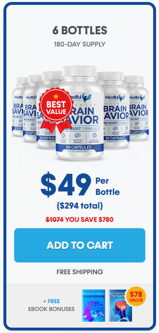 brain savio 6 bottle